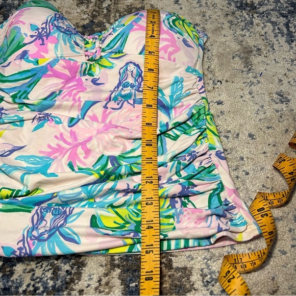 Lilly Pulitzer Lulo Tankini Top & Bottom Mermaid in the Shade Swimsuit Size 6/8 - Picture 6 of 16